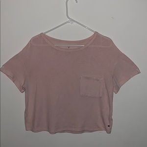 Pink American Eagle S&S tee
